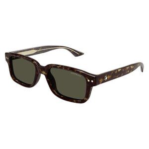 A2069Z New MONT BLANC Snowcap Havana Square MB0286S 002 Sunglasses Women